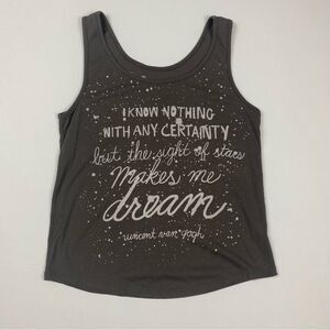 Van Gogh Quote Tank Top‎
